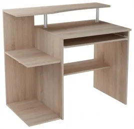 biurko-komputerowe-b1-dab-sonoma-100cm-funkcjonalne-z-polka-pod-klawiature