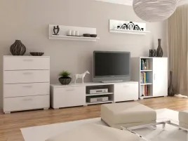 mebloscianka-chopin-2-biala-zestaw-mebli-komoda-z-szufladami-polkami-rtv