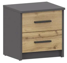 szafka-nocna-bodo-2s-grafit-wotan-stolik-nocny-40cm-komoda-szuflady-regal