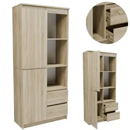 regal-r1180son-sonoma-stojacy-biurowy-na-ksiazki-ubrania-zdjecia-zabawki