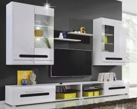 mebloscianka-owal-bialy-czarny-bialy-polysk-zestaw-mebli-szafka-rtv-regal
