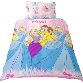 posciel-dziecieca-dwustronna-rozowa-disney-princess-ksiezniczki-135x200cm