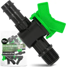10x-zawor-kulowy-pe-20x1-2-gz-wciskany-lacznik-wody-linii-nawadniania
