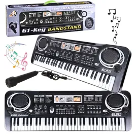 keyboard-pianino-elektroniczne-organy-mikrofon-61-klawiszy