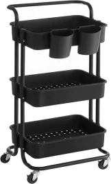 wozek-kuchenny-na-kolkach-3-polki-czarny-86cm-3-poziomy-z-uchwytem