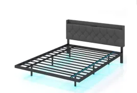 lozko-led-plywajace-zaglowek-gniazdka-usb-160x200