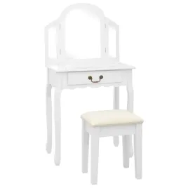 luksusowa-toaletka-z-owalnym-lustrem-i-taboretem-biala-65x36x128-cm