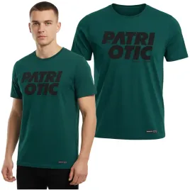 patriotic-koszulka-meska-t-shirt-bawelna-zielona-duze-logo-rozmiar-xl