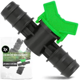 2x-zawor-kulowy-pe-25-mm-wciskany-lacznik-wody-weza-linii-nawadniania