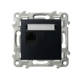 ospel-szafir-gniazdo-komputerowe-rj45-czarne