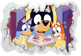 naklejki-na-sciane-dla-dzieci-3d-bluey-70x50