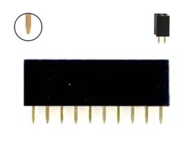 2x-pinheader-10pin-dystans-goldpin-8-5mm-2-54mm