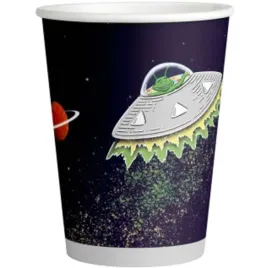 kubeczki-papierowe-kosmos-ufo-amscan-250-ml-8-szt