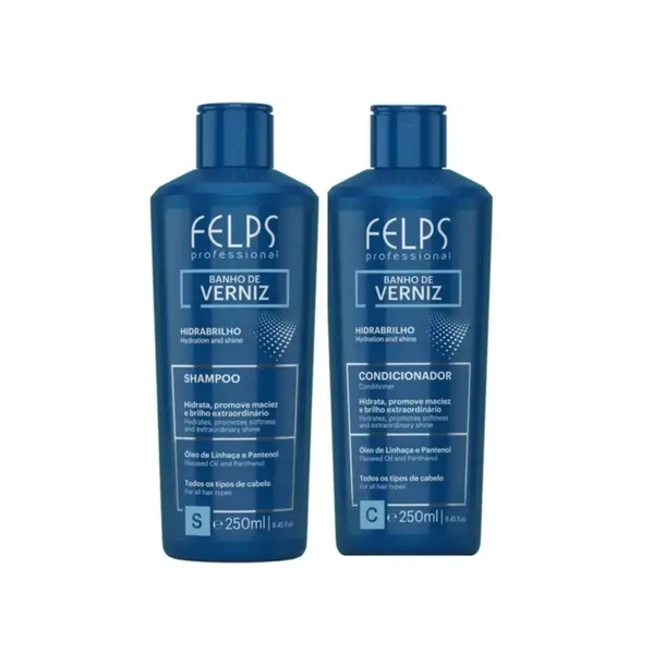 FELPS VERNIZ szampon odżywka po nanoplastii 2X250