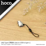 hoco-adapter-micro-do-typ-c-ua8-perlowy-stan-nowy
