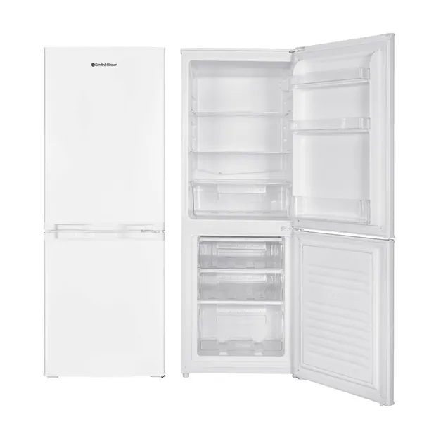 Lodówka chłodziarko-zamrażarka 207L biała 150cm Smith&Brown SFBF-211-WE3