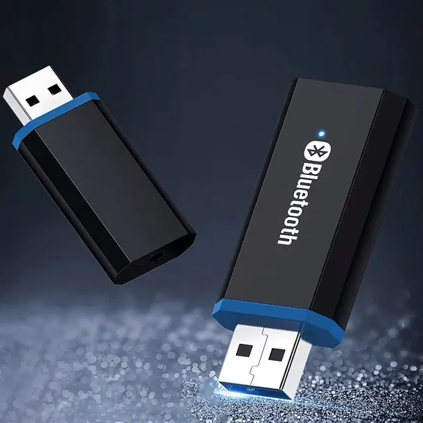 nadajnik-odbiornik-bluetooth-adapter-dzwieku-usb-do-auta-audio-aux-kabel-stan-nowy-zalaczone-wyposazenie-kabel-aux
