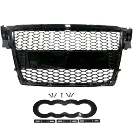 audi-a4-b8-atrapa-srodkowa-grill-czarna-rs-look