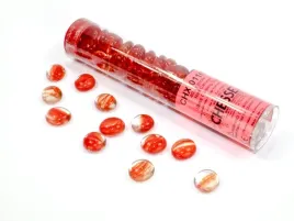 chessex-gaming-glass-stones-in-tube-catseye-red-40