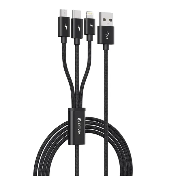 devia-kabel-3w1-gracious-usb-lightning-usb-c-microusb-12-m-3a-czarny