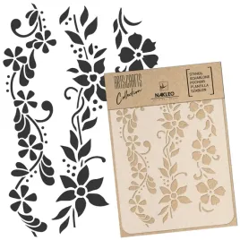szablon-malarski-scrapbooking-craft-mini-bordiura-kwiaty-a4-21x30cm