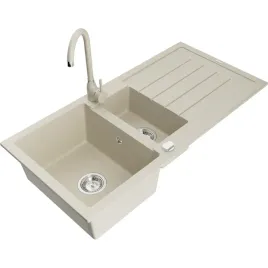 mexen-andres-zlewozmywak-granitowy-15-komorowy-z-bateria-kuchenna-bezowy