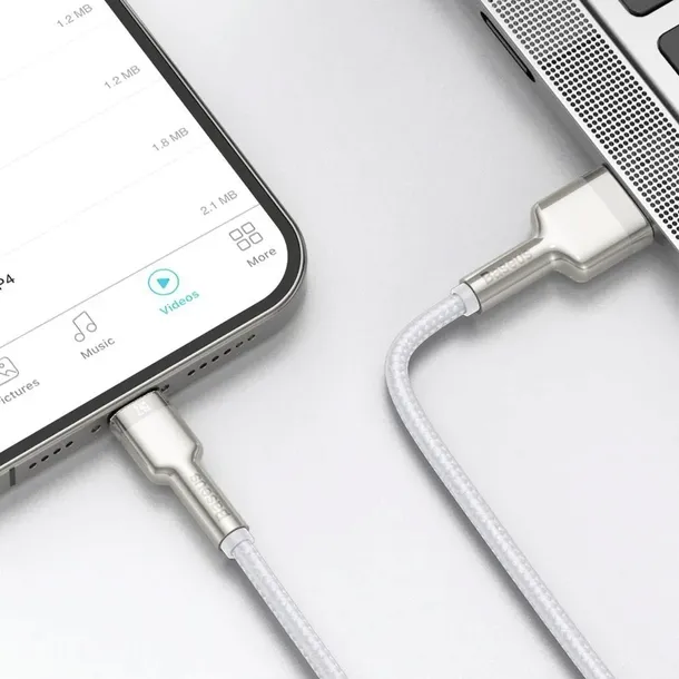 kabel-usb-do-lightning-baseus-cafule-2-4a-1m-bialy-zlacza-usb-apple-lightning-dlugosc-przewodu-1-m-stan-nowy