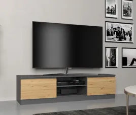 loftowa-szafka-pod-telewizor-140cm-antracyt
