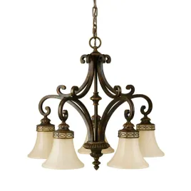 lampa-wiszaca-fe-drawing-room5-klosze-na-lancuchu-brazowe