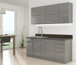 meble-kuchenne-grey-iv-180cm-szary-polysk-z-blatem
