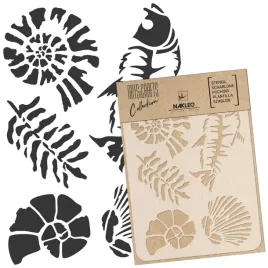 szablon-malarski-scrapbooking-craft-skamieliny-jurajskie-a3-30x42cm