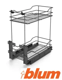 kosz-cargo-mini-500-mm-2-polki-cichy-domyk-pelny-wysuw-antracyt