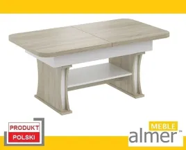 lawostol-lawa-stol-l18-rozkladany-do-160cm-dab-sonoma-bialy