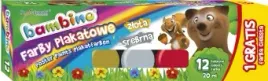 farby-plakatowe-20-ml-bambino-12-kol-1-gratis
