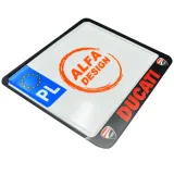ramka-tablicy-ducati-moto-waga-z-opakowaniem-0-1-kg-stan-nowy