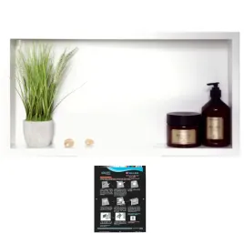 polka-wnekowa-biala-z-kolnierzem-60x30x7-cm-stal-nierdzewna