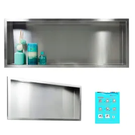 polka-wnekowa-scienna-z-kolnierzem-90x30x10-cm-stal-stal-nierdzewna-inox