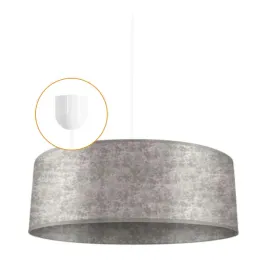 lampa-wiszaca-sufitowa-zyrandol-abazur-srebrny-szary-40-cm