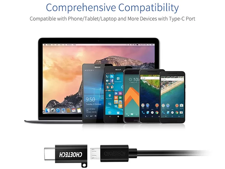 adapter-przejsciowka-choetech-micro-usb-usb-c-typ-c-czarny