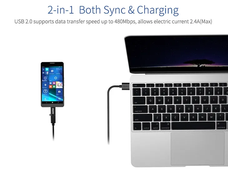 adapter-przejsciowka-choetech-micro-usb-usb-c-typ-c-czarny