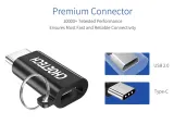 adapter-przejsciowka-choetech-micro-usb-usb-c-typ-c-czarny