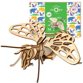 little-story-drewniane-puzzle-model-3d-pszczola
