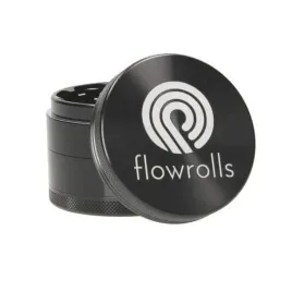 mlynek-flowrolls-63mm-4-czesci-czarny