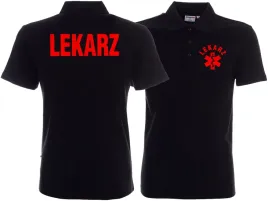 koszulka-polo-ratownicza-czarna-meska-funkcyjna-nadruk-fluo