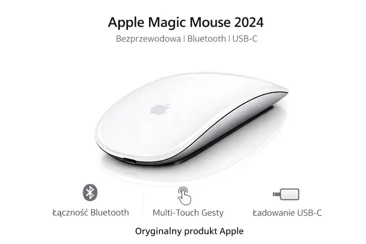 apple-magic-mouse-2024-white-bezprzewodowa-mysz-bluetooth-multi-touch-usb-c-interfejs-bluetooth