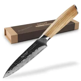 hecef-noz-damastowy-do-warzyw-127-cm-rekojesc-z-drewna-oliwnego