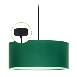 lampa-wiszaca-zwis-sufitowa-zyrandol-abazur-led-zielony-40-cm