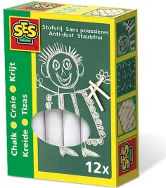 ses-creative-chalk-kreda-tablicowa-12-sztuk