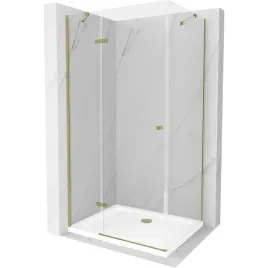 mexen-roma-kabina-prysznicowa-uchylna-100-x-80-transparent-zlota-brodzik