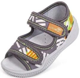 tenisowki-dzieciece-viggami-ignas-szare-kapcie-chlopiece-sandalki